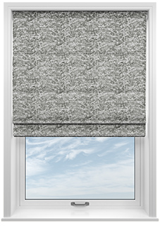 Cyrus Crushed Velvet, Glint - Roman Blind